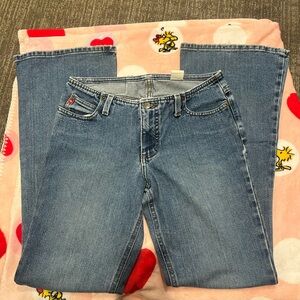 Mudd Women's Flare Leg Blue Jeans